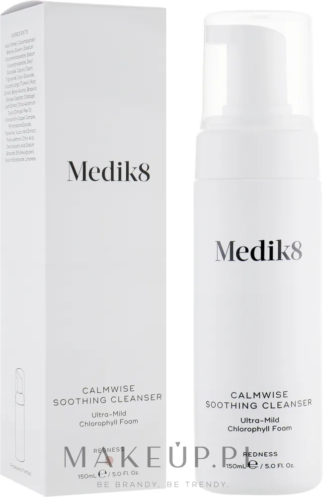 Medik8 Calmwise Soothing Cleanser успокаивающая пенка для умывания чувствительной кожи против покраснений