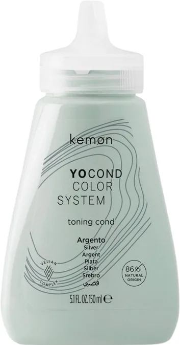 Тонирующий серебристый кондиционер для волос Kemon Yo. Cond Silver Toning Conditioner, 250 мл