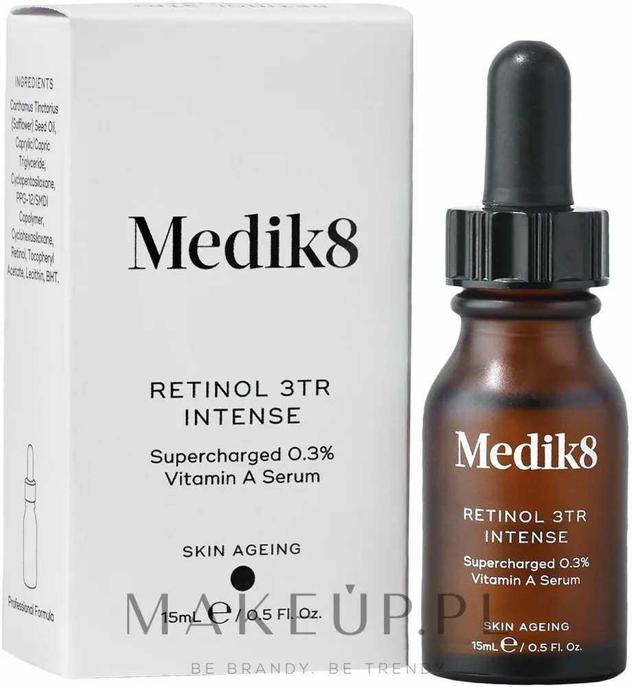 Сыворотка для лица Medik8 Retinol 3TR+ Intense ночная антивозрастная с ретинолом 0,3% 15 мл