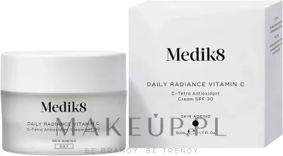 Крем для лица Medik8 Daily Radiance Vitamin C антиоксидантный SPF 30 50 мл