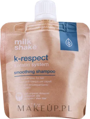 Milk_shake Milk Shake K-Respect Smoothing Shampoo - Разглаживающий шампунь Milk Shake K-Respect с кератином и муруму 250 мл