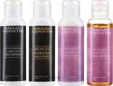 Набор для волос Brazil Keratin Start Beauty кератин шампуни и кондиционер 100+2x100+100 мл — фото 2
