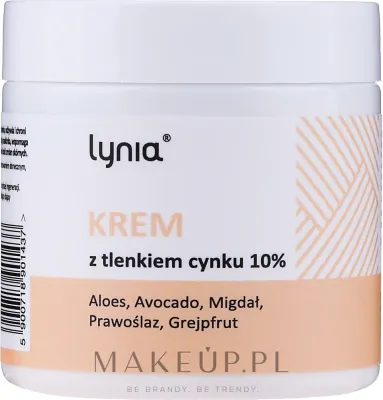 Крем для лица Lynia Zinc с оксидом цинка 10% 100 мл