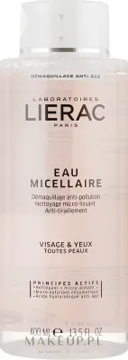 Lierac Cleansing Micellar Water мицеллярная вода с фруктовыми кислотами и энзимами для лица 400 мл