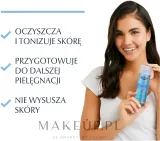 Eucerin DermatoCLEAN Hyaluron Tonic тоник для лица очищающий 200 мл, тоник с гиалуроновой кислотой для всех типов кожи, завершение демакияжа — фото 2