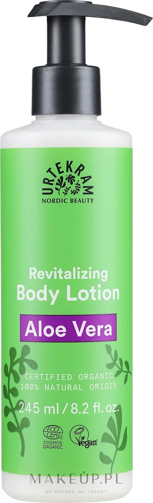Urtekram Aloe Vera Body Lotion — восстанавливающий бальзам для тела с алоэ, 245 мл