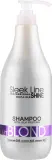 Шампунь Stapiz Sleek Line для блонда против желтизны 1000 мл — фото 2