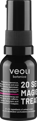 Сыворотка для области вокруг глаз Veoli Botanica 20 Seconds Magic с пептидами кофеином и гиалуроновой кислотой для зрелой кожи 15 мл