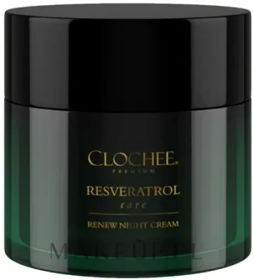 Крем для лица Clochee Premium Renew ночной с ресвератролом 50 мл