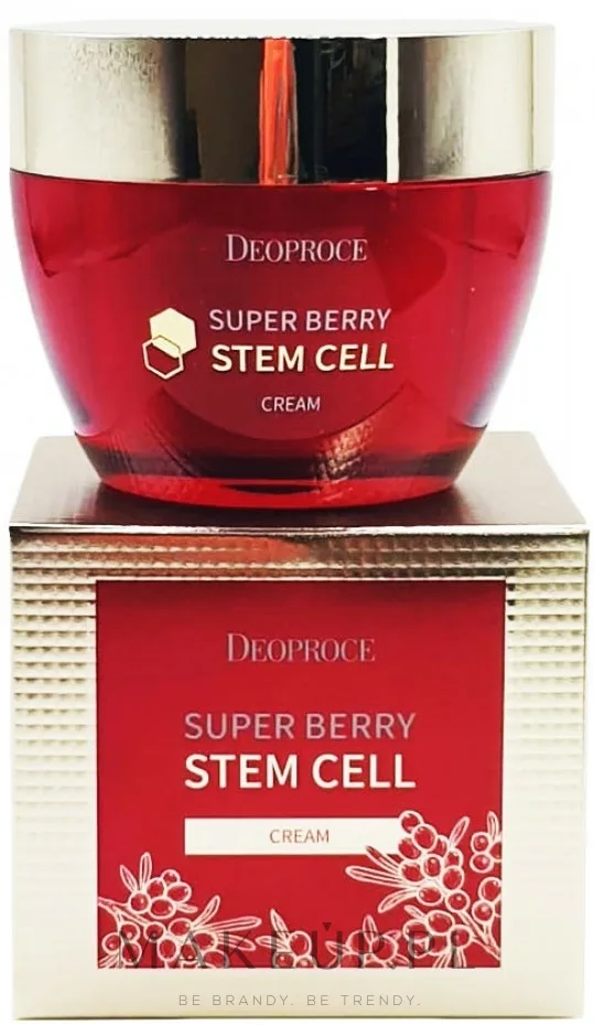 Крем для лица Deoproce Super Berry Stem Cell увлажняющий 50 мл