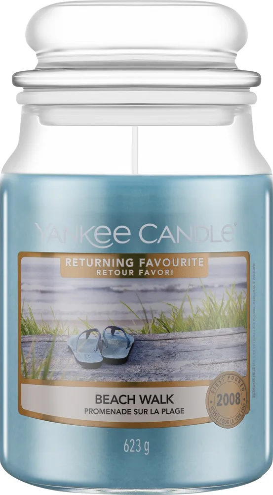 Yankee Candle Beach Walk — ароматическая свеча в банке