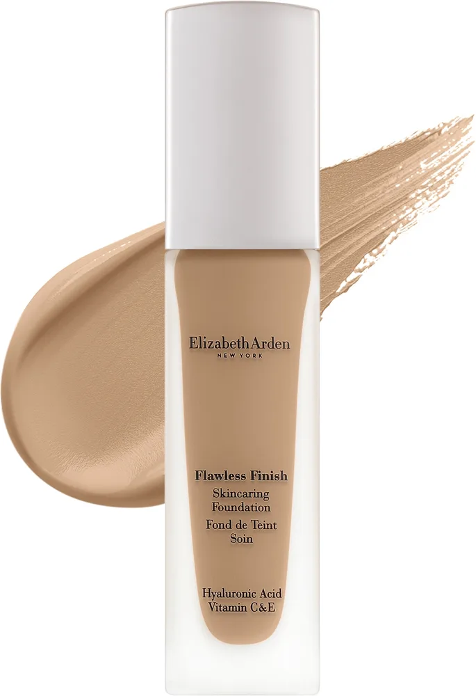 Тональный крем Elizabeth Arden Flawless Finish Skincaring Foundation увлажняющий, 30 мл, оттенок 410N