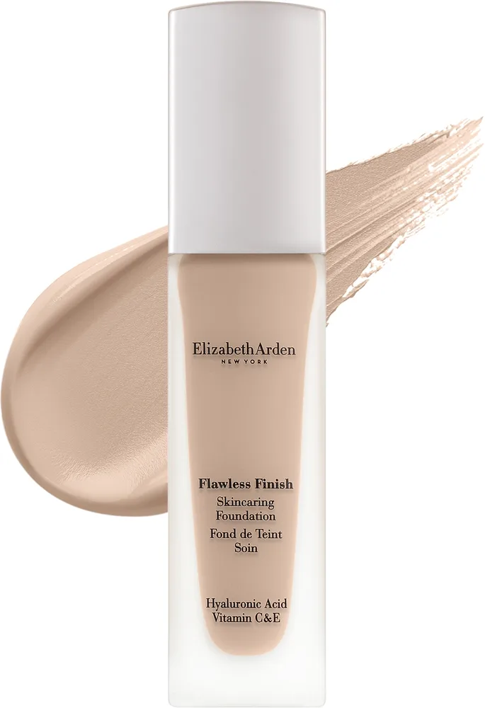 Тональный крем Elizabeth Arden Flawless Finish Skincaring Foundation увлажняющий, 30 мл, оттенок 160W