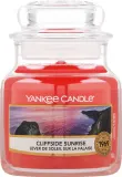 Yankee Candle Cliffside Sunrise / Ароматическая свеча в стекле, гибискус, нектарин и пралине, 411 г — фото 1