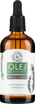 Лавровое масло с травами для повреждённых волос E-Fiore Natural Hair Oil
