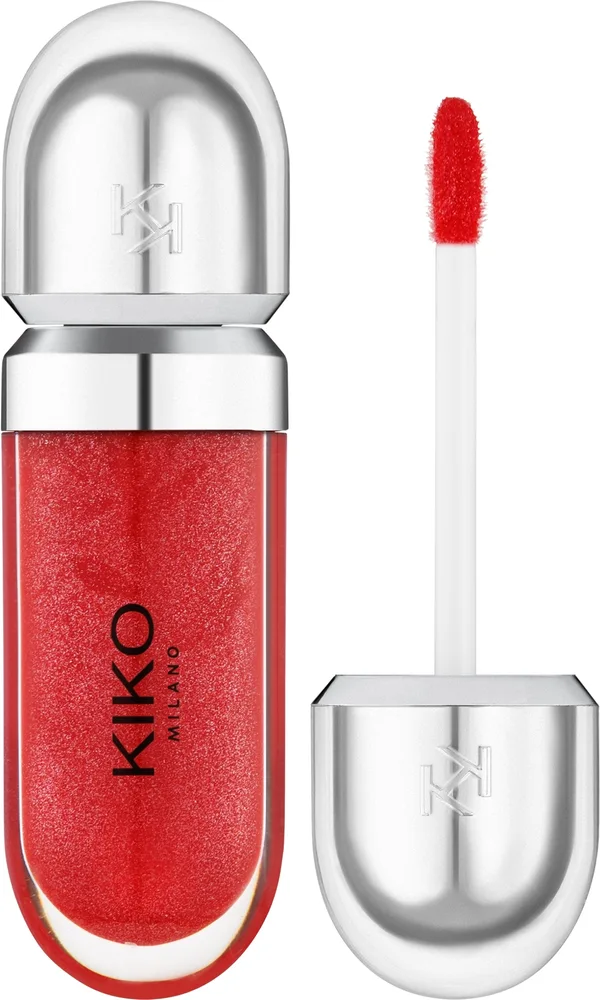 Блеск для губ Kiko Milano 3D Hydra смягчающий, оттенок 17 - Pearly Mauve