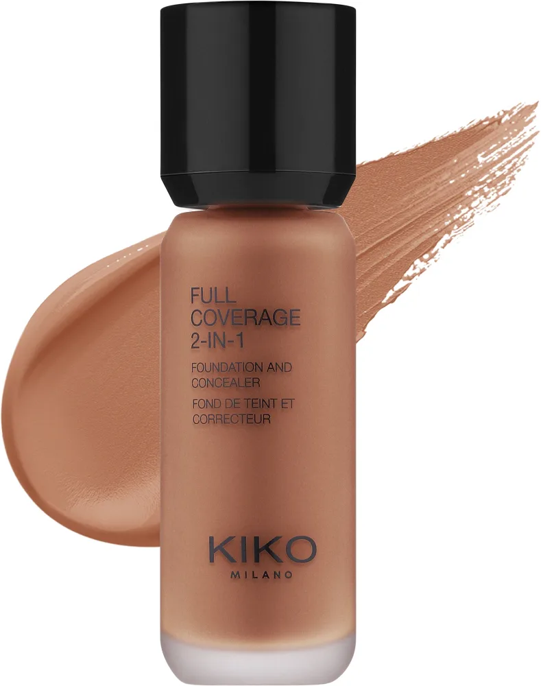 Тональное средство и корректор Kiko Milano Full Coverage 2 в 1, оттенок 30 - Warm Rose