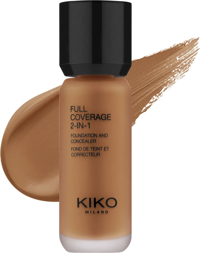 Тональное средство и корректор Kiko Milano Full Coverage 2 в 1, оттенок 35 - Neutral