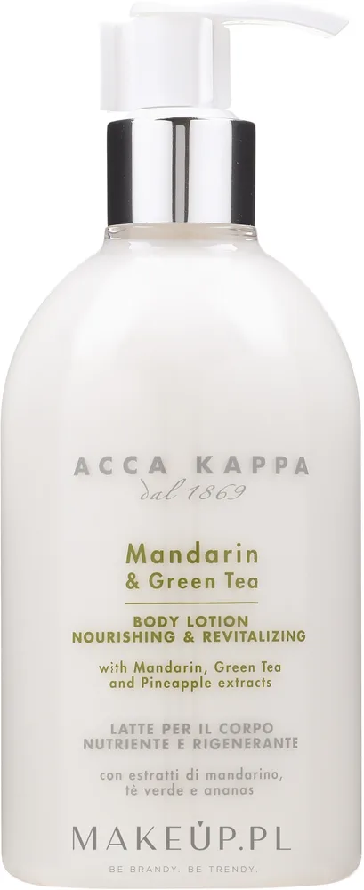 Acca Kappa Mandarin & Green Tea — моделирующий термобальзам для тела, 300 мл