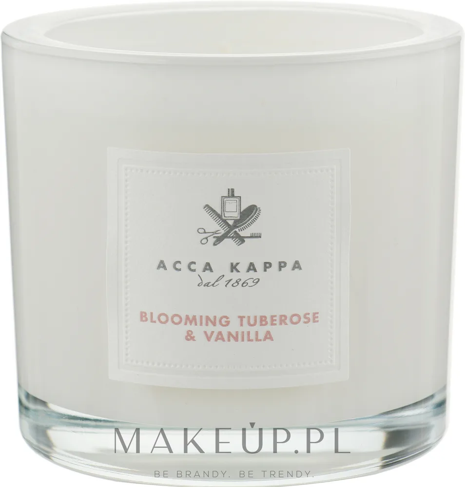 Acca Kappa Tuberose and Vanilla / Ароматическая свеча в стекле, тубероза и ваниль, 180 г