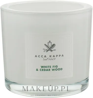 Acca Kappa White Fig & Cedarwood / Ароматическая свеча в стекле, белая фига и кедр, 180 г