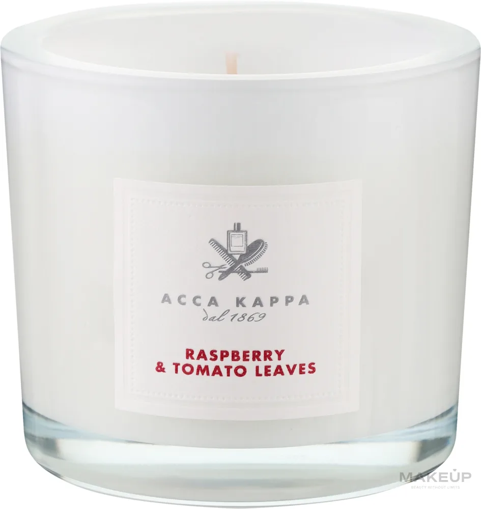 Acca Kappa Raspberry & Tomato / Ароматическая свеча в стекле, малина и томат, 180 г