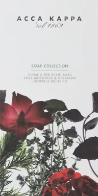 Набор мыла Acca Kappa Soap Collection три аромата с миндальным маслом 3x150 г
