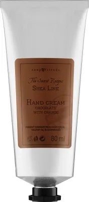 Крем для рук Soap&Friends Shea Line Chocolate & Orange с 20% масла ши, шоколадом и апельсином 80 мл