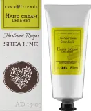 Крем для рук Soap&Friends Shea Line Lime & Mint с 20% масла ши, лаймом и мятой 80 мл — фото 2