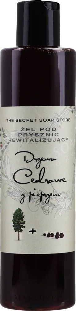 Ревитализирующий гель для душа Soap&Friends Кедр с перцем, 250 мл
