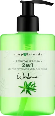 Ревитализирующий гель для душа и жидкое мыло Soap&Friends Вербена, 300 мл