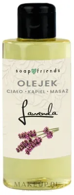Масло для тела, ванны и массажа Soap&Friends лаванда многофункциональное 150 мл