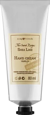 Крем для рук Soap&Friends Shea Line Vanilla с 20% масла ши и ванилью 80 мл