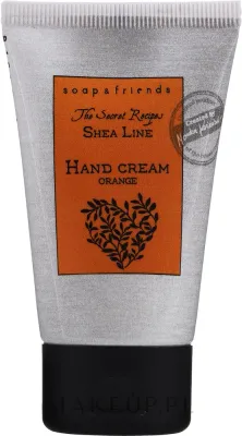 Крем для рук Soap&Friends Shea Line Orange с 20% масла ши и экстрактом апельсина 80 мл