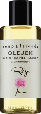 Масло для тела, ванны и массажа Soap&Friends роза многофункциональное 150 мл