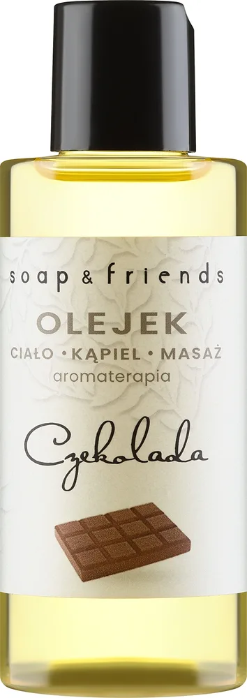 Масло для тела, ванны и массажа Soap&Friends шоколад ароматерапевтическое 150 мл