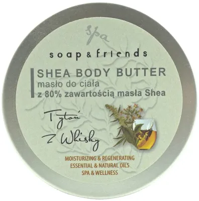 Масло для тела Soap&Friends Tobacco And Whiskey с 80% масла ши для сухой кожи 200 мл