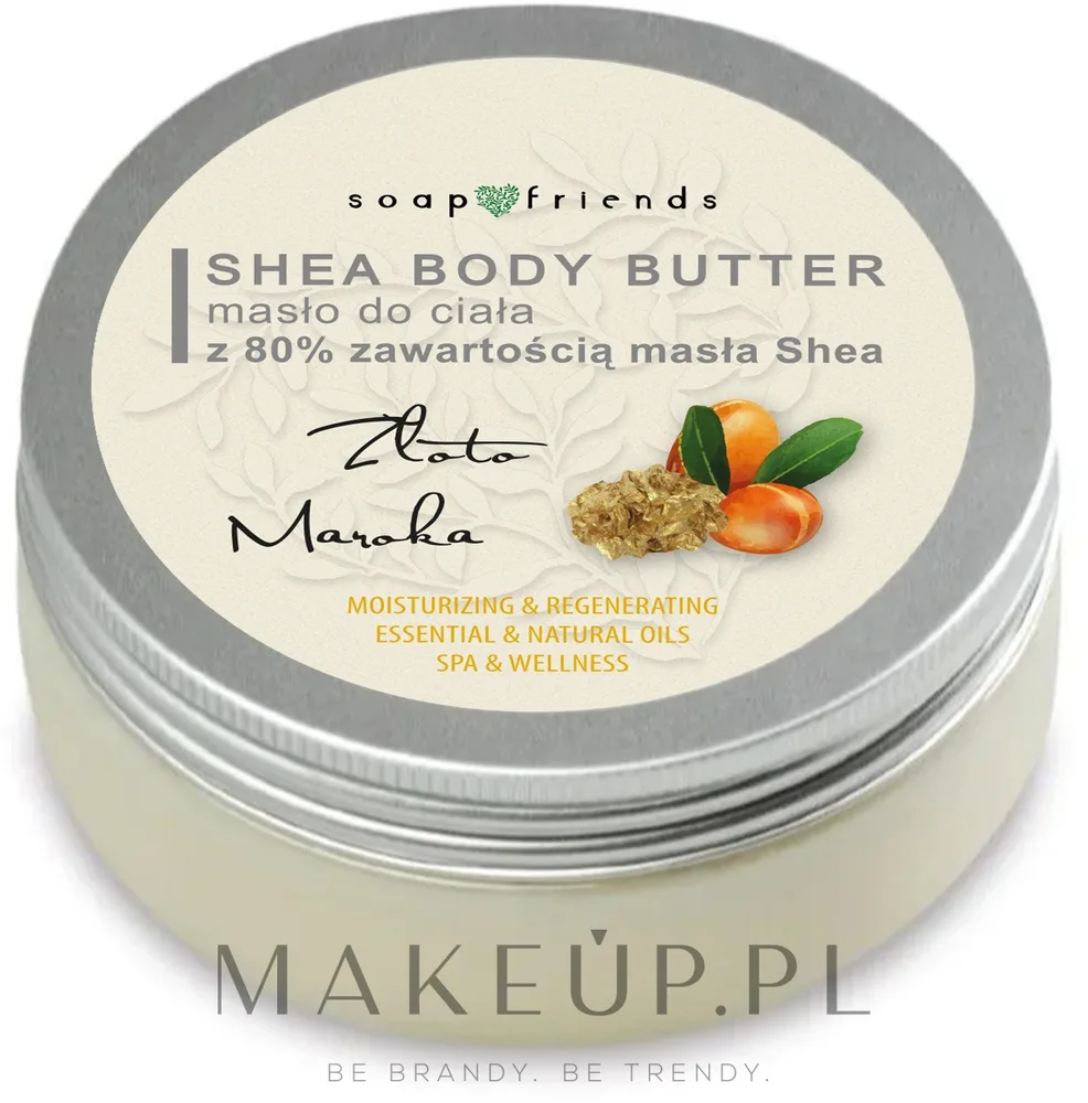 Масло для тела Soap&Friends Gold Of Morocco с 80% масла ши для сухой кожи 200 мл