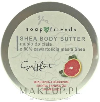 Масло для тела Soap&Friends Grapefruit с 80% масла ши для сухой кожи