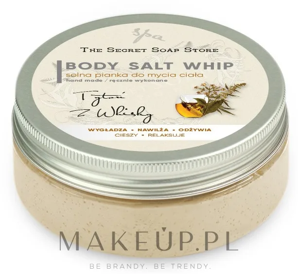 Солевая пенка для мытья тела Soap&Friends Tobacco And Whiskey Body Salt Whip, 200 мл