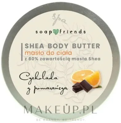 Масло для тела Soap&Friends Chocolate With Orange с 80% масла ши для сухой кожи 50 мл