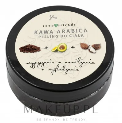 Скраб для тела Soap&Friends Kawa Arabica кофейно-сахарный, 200 мл