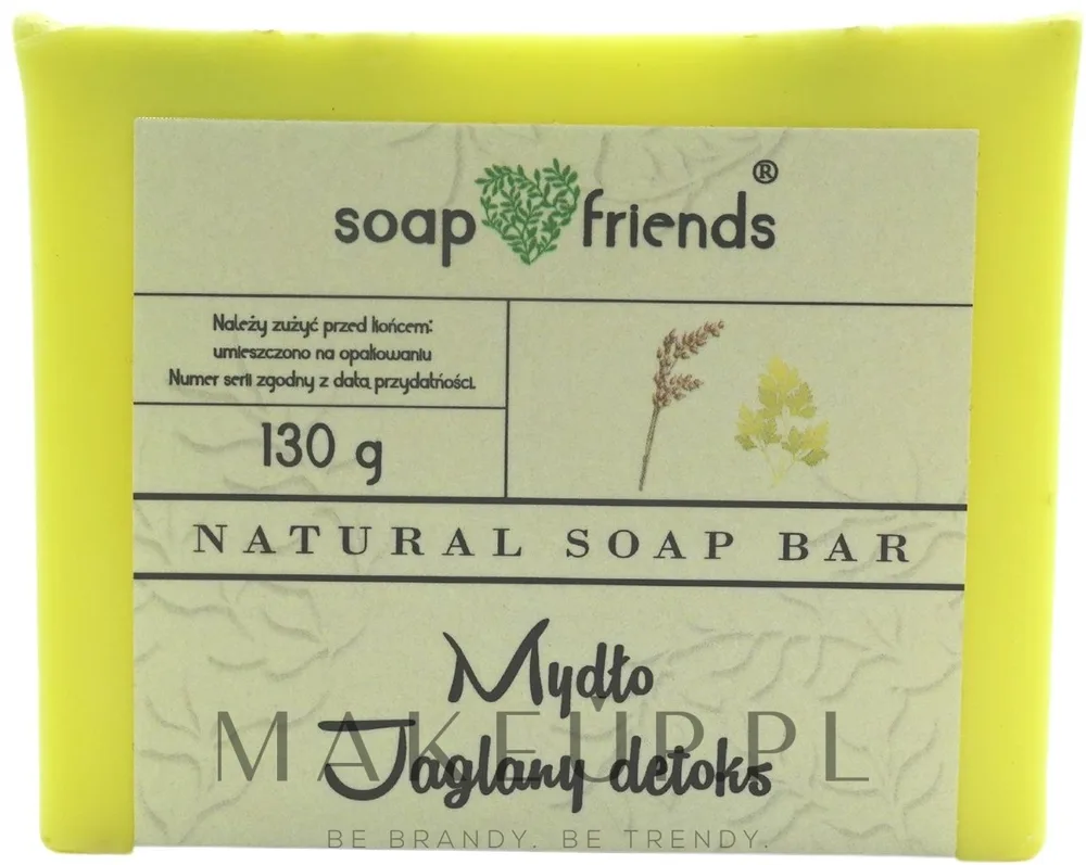 Мыло глицериновое Soap&Friends пшённый детокс, 110