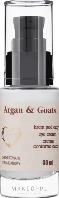 Крем для кожи вокруг глаз Soap&Friends Argan & Goats Eye Cream питательный, с маслом арганы и козьим молоком, 30 мл