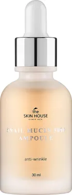 Сыворотка для лица The Skin House Snail Mucin 5000 Ampoule антивозрастная с муцином улитки и коллагеном 30 мл