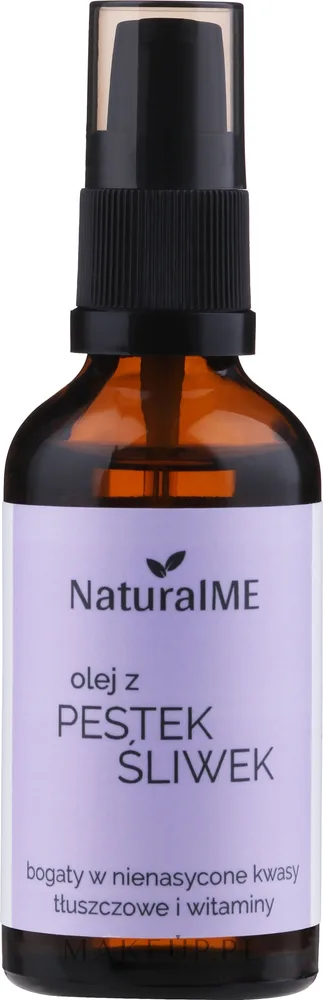 Масло косточек сливы NaturalME для кожи, волос и ногтей холодного отжима 50 мл