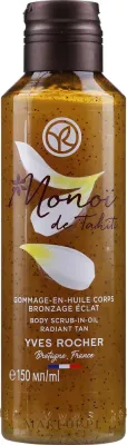 Скраб для тела в масле Yves Rocher Radiant Tan с монои и тиаре, 150 мл