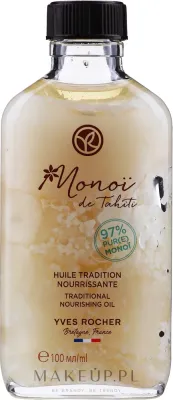 Масло для тела и волос Yves Rocher Monoi De Tahiti Traditional питательное с кокосовым маслом 100 мл