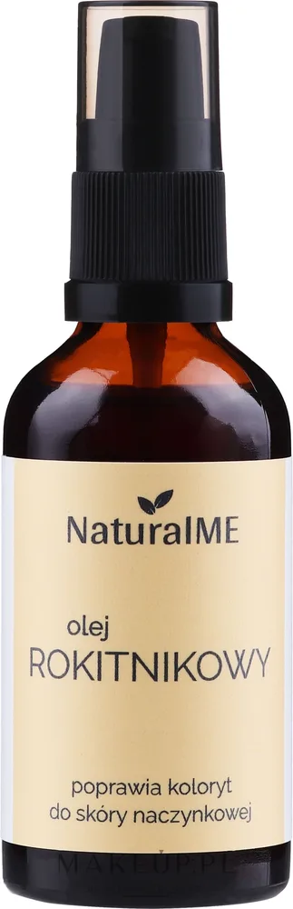 Масло облепихи NaturalME для кожи и волос холодного отжима 50 мл