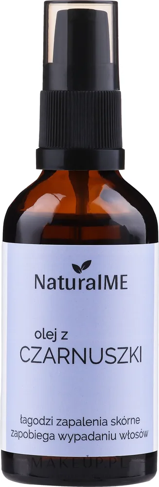 Масло чёрного тмина NaturalME для кожи, лица и волос натуральное 50 мл